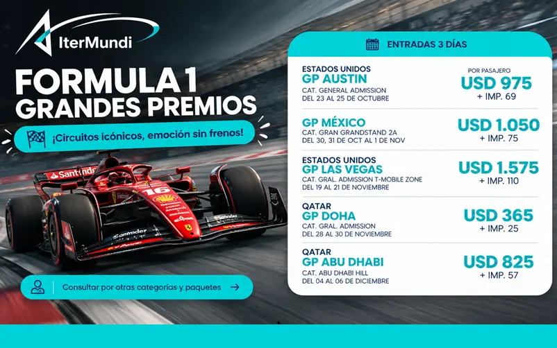 Fórmula 1 - Grandes Premios